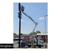 Iznajmljivanje kamiona sa korpom