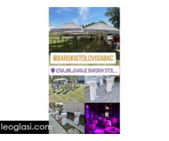 Iznajmljivanje barskih stolova i pagoda - Slika 5/5